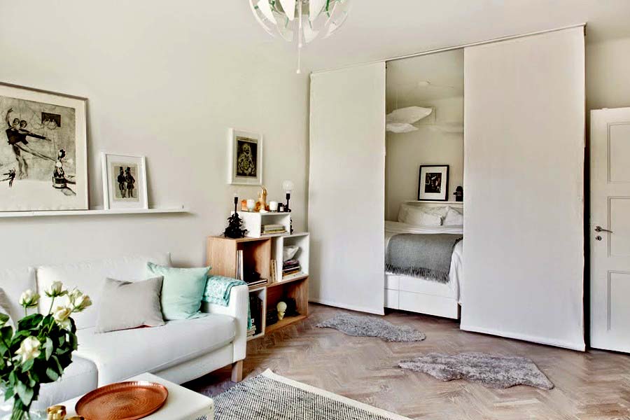 estudio de estilo escandinavo