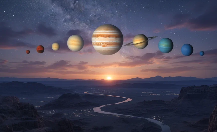 Desfile Planetario: Cómo Ver el Raro Alineamiento de 6 Planetas