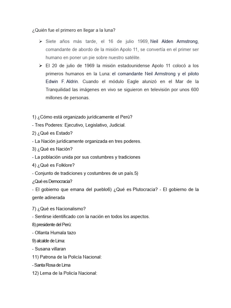 misión Artemis II: El Impacto Histórico de Perú en el Apolo 11
