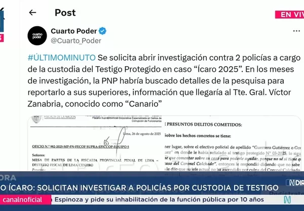 Caso Ícaro: Revelaciones Impactantes sobre Juan José Santiváñez y Más