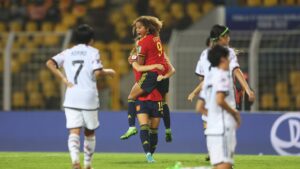 Victoria de España en un emocionante partido contra Bélgica