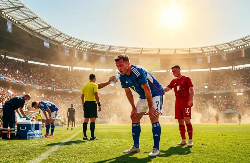 Calor extremo en el fútbol: partidos suspendidos y caos en Europa