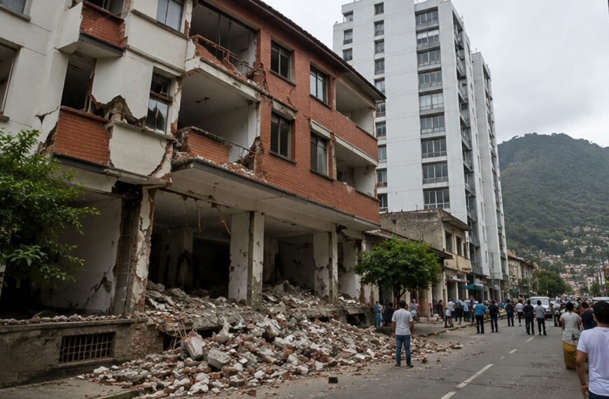 Terremoto en Colombia: Rescate Urgente y Réplicas Devastadoras