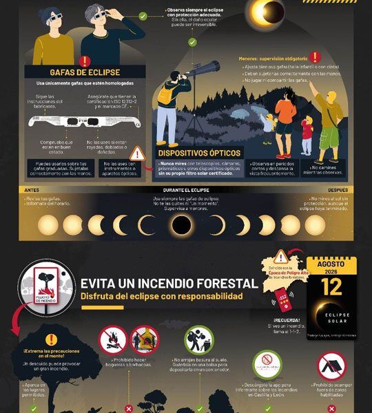 Eclipse solar total en España 2026: Todo lo que necesitas saber