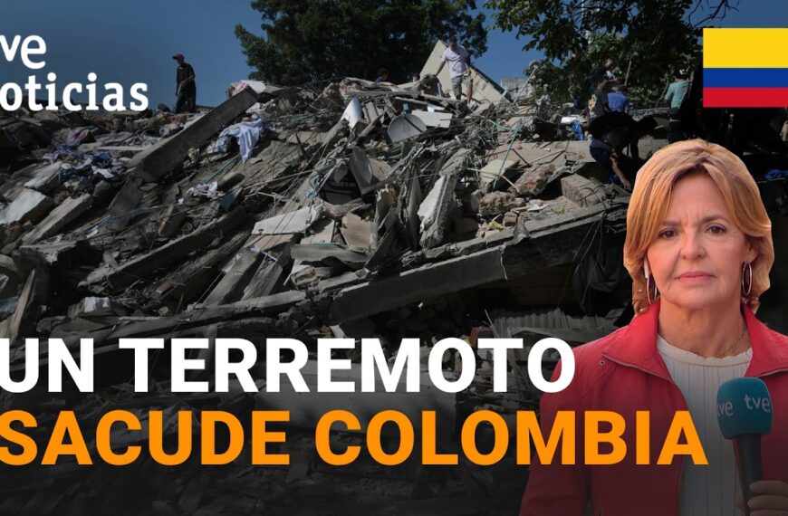 Terremoto en Colombia: Asombroso rescate de mujer tras 36 horas