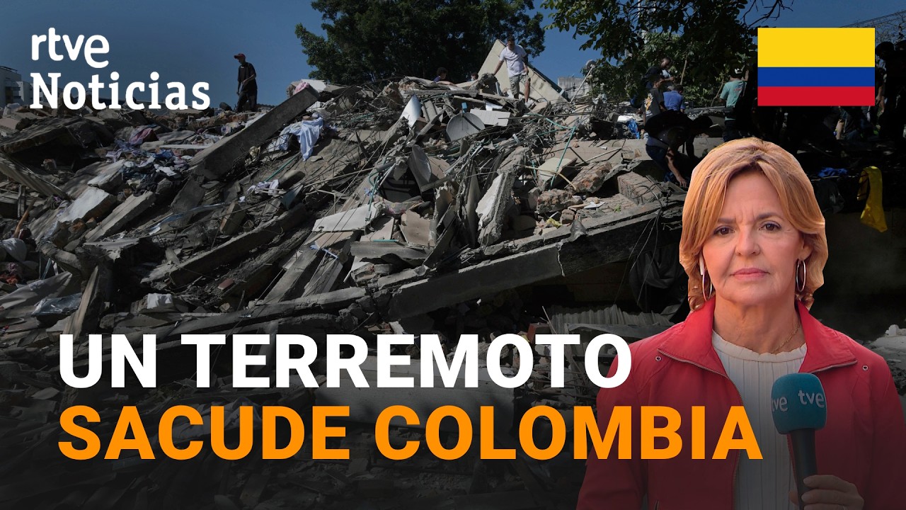 Terremoto en Colombia: Asombroso rescate de mujer tras 36 horas