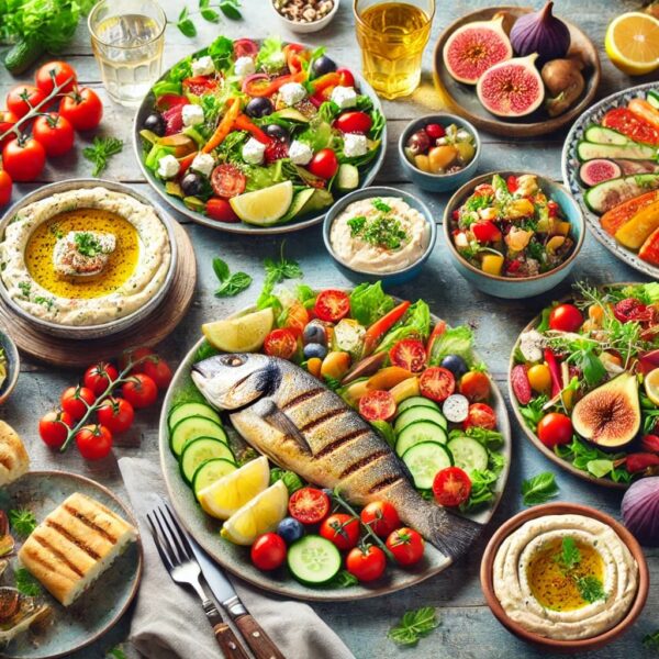 Recetas del Mediterráneo: Delicias culinarias de cuatro culturas