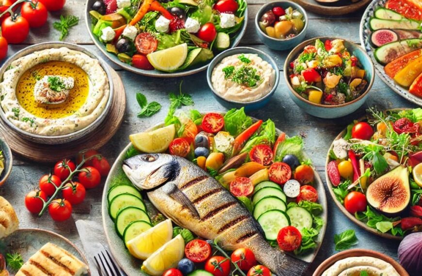 Recetas del Mediterráneo: Delicias culinarias de cuatro culturas
