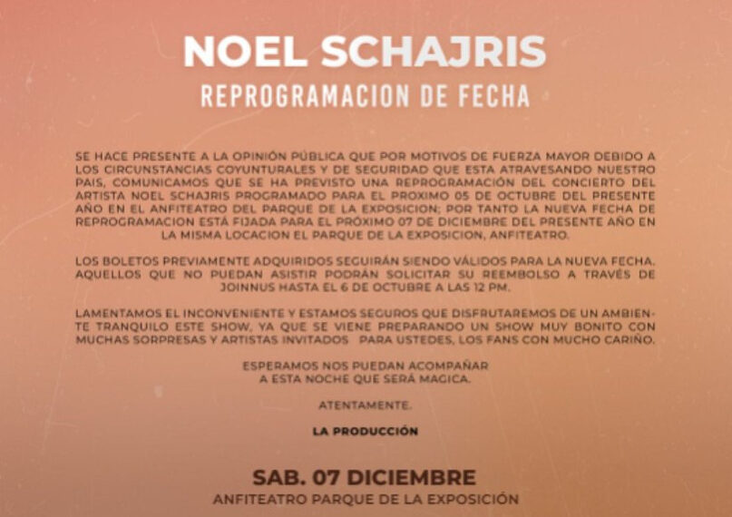 Robbie Williams Lima: ¿Cuándo se anunciará la nueva fecha del concierto?